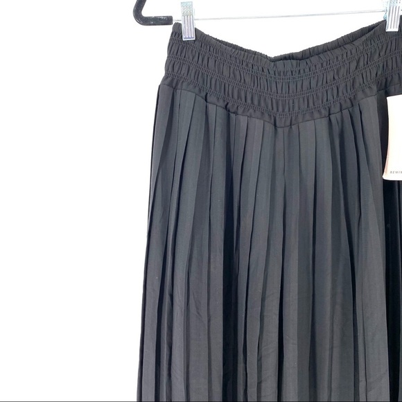 Remixmess Women's Smock Pleated Wide Leg Pants - M - Picture 2 of 6